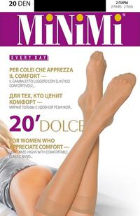 Dolce 20 - Гольфы женские полиамидные 2 пары, MiNiMi